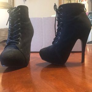 Ankle boot heels from forever